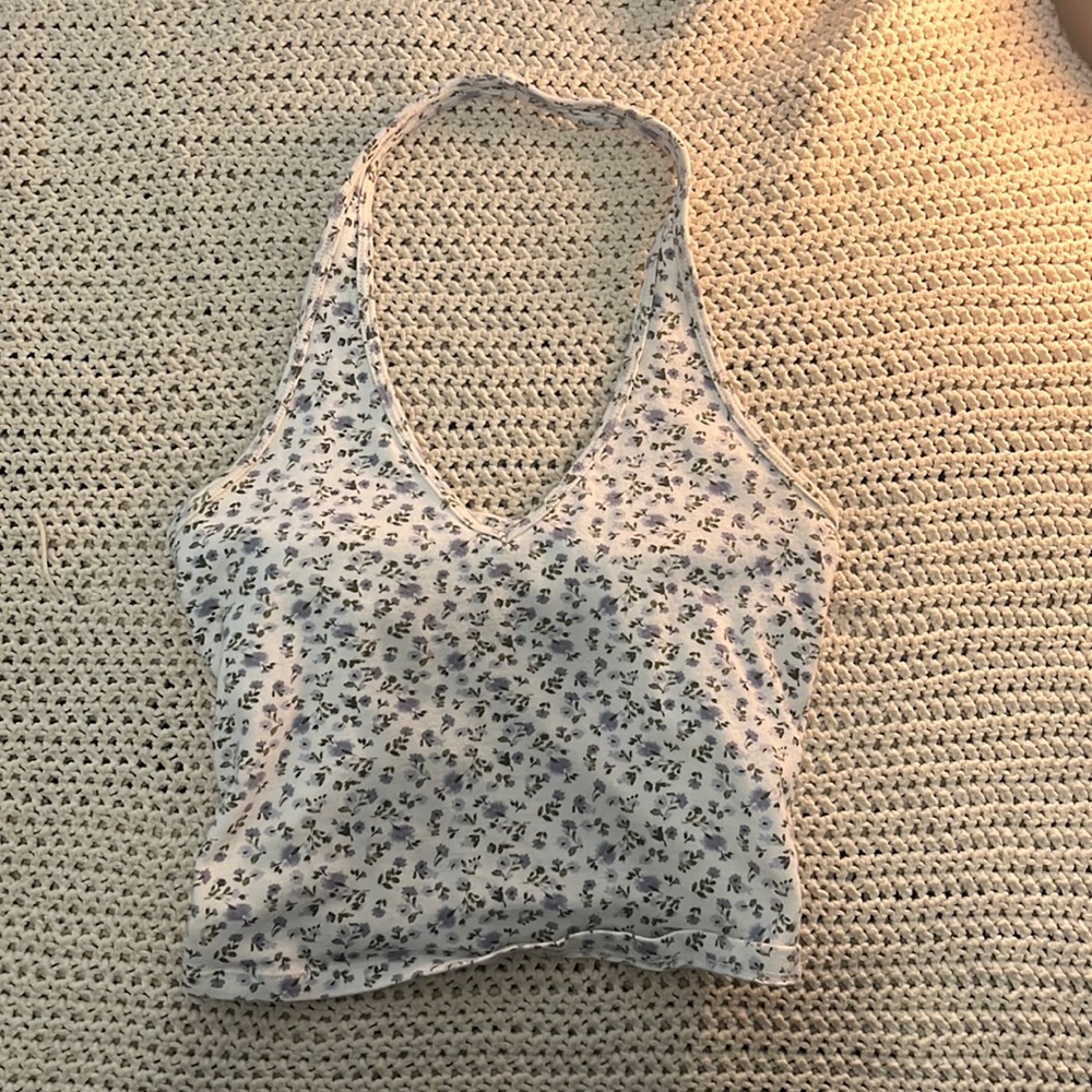 Floral Halter Top **Hollister**